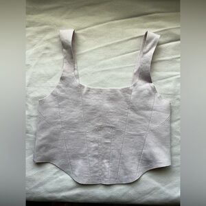 FP Movement Strong Core Corset Crop Light Pink